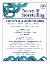 Bethel Open Mic Poetry/Story Telling 
