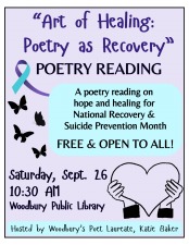 "Art of Healing: Poetry as Recovery" Poetry Reading
