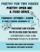 "Poetry for Two Voices" Open Mic & Food Drive, Woodbury