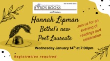 Bethel Poet Laureate Passing of the Torch Event
