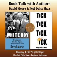 Two Book Launches - Mansfield Library