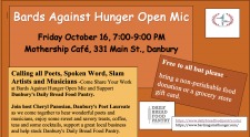 Danbury-Poetry and Music Open Mic- Bards Against Hunger